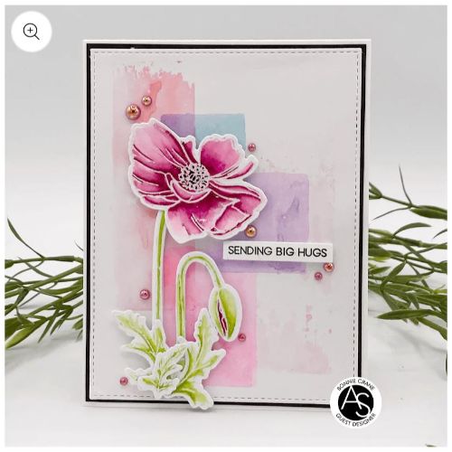 Alex Syberia Designs - Cindy Lou's Poppies Die Set