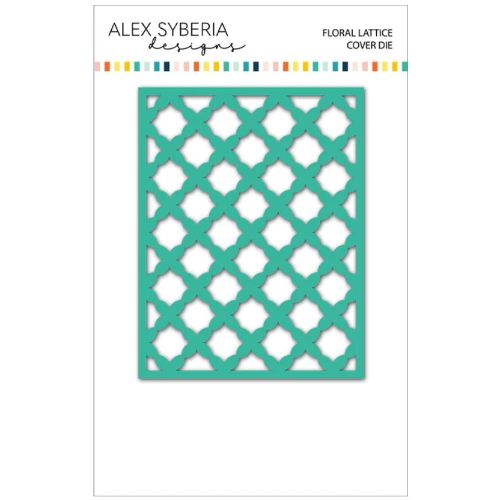 Alex Syberia Designs - Floral lattice Die Cover