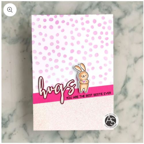 Alex Syberia Designs - Speckled Background Stencil