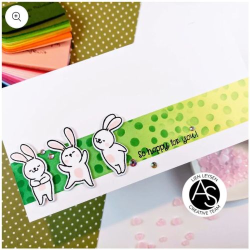 Alex Syberia Designs - Speckled Background Stencil