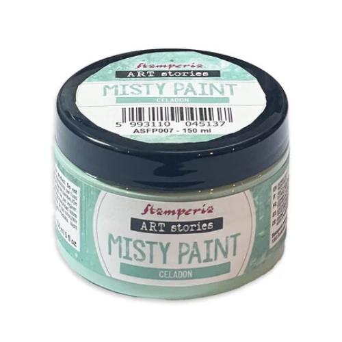 Stamperia Art Stories Misty Paint Celadon 150ml (ASFP007)