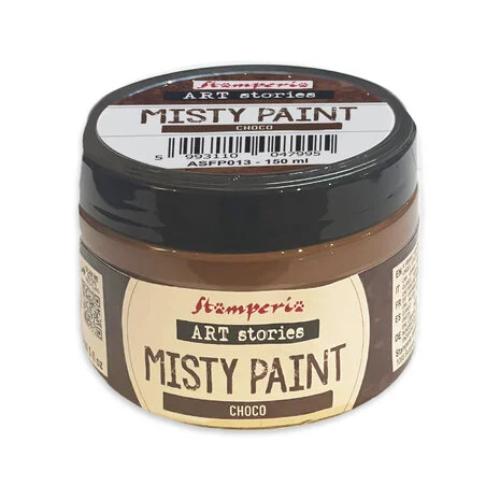 Stamperia Art Stories Misty Paint Choco 150ml (ASFP013)