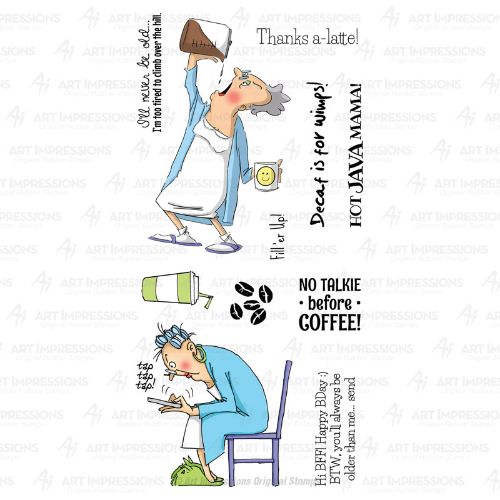 Art Impressions - Hot Java Mama