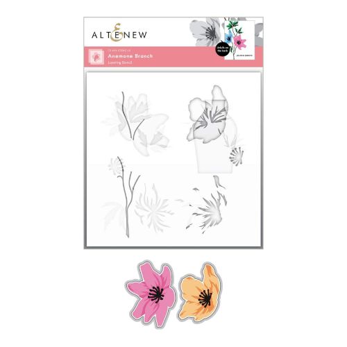 Altenew - Anemone Branch Stencil & Die Bundle