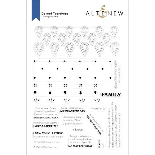Altenew - Dotted Teardrops Stamp Set