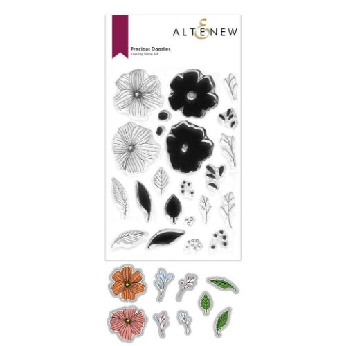 Altenew - Precious Doodles Stamp & Die Bundle