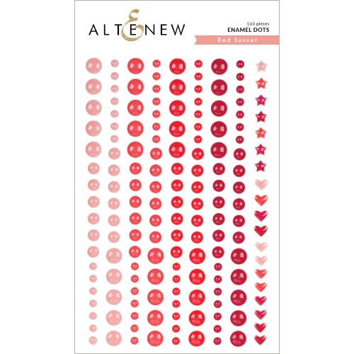 Altenew - Red Sunset Enamel Dots