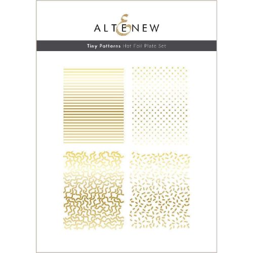 Altenew - Tiny Patterns Hot Foil Plate Set (4 in 1)