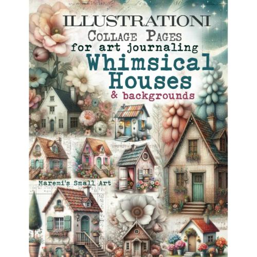 Maremi's Small Art - Whimsical Houses - Postage as per actual