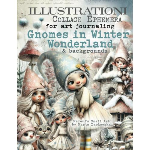 Maremi's Small Art - Gnomes In Winter Wonderland - Postage as per actual