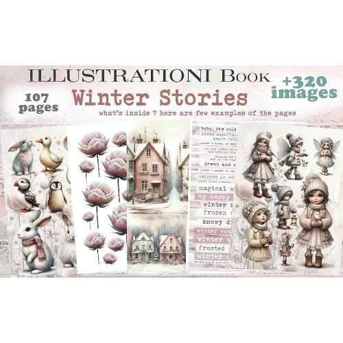 Maremi's Small Art - Winter Stories - Postage as per actual