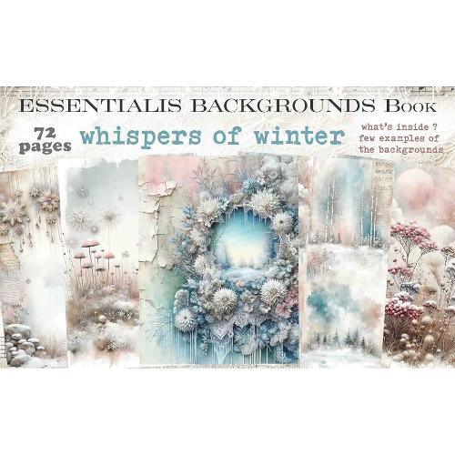 Maremi's Small Art - Whispers Of Winter (Backgrounds) (Book 3) - Postage as per actual