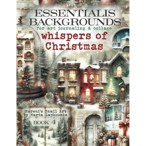 Maremi's Small Art - Whispers Of Christmas (Backgrounds) (Book 4) - Postage as per actual