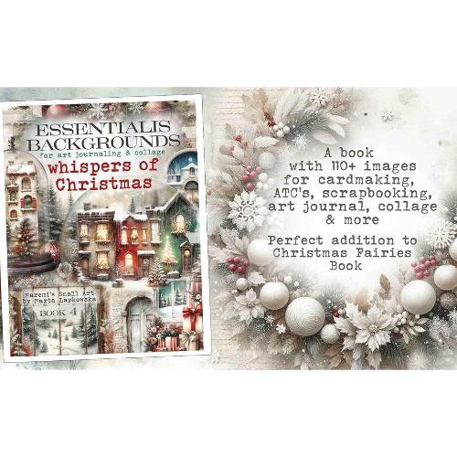Maremi's Small Art - Whispers Of Christmas (Backgrounds) (Book 4) - Postage as per actual