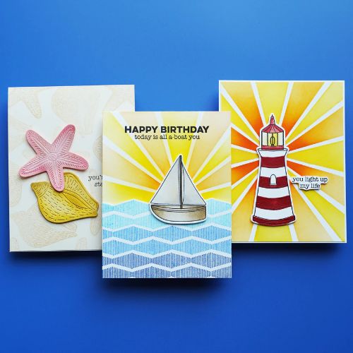 Spellbinders - Smooth Sailing Stamp and Die Bundle - Postage as per Actual