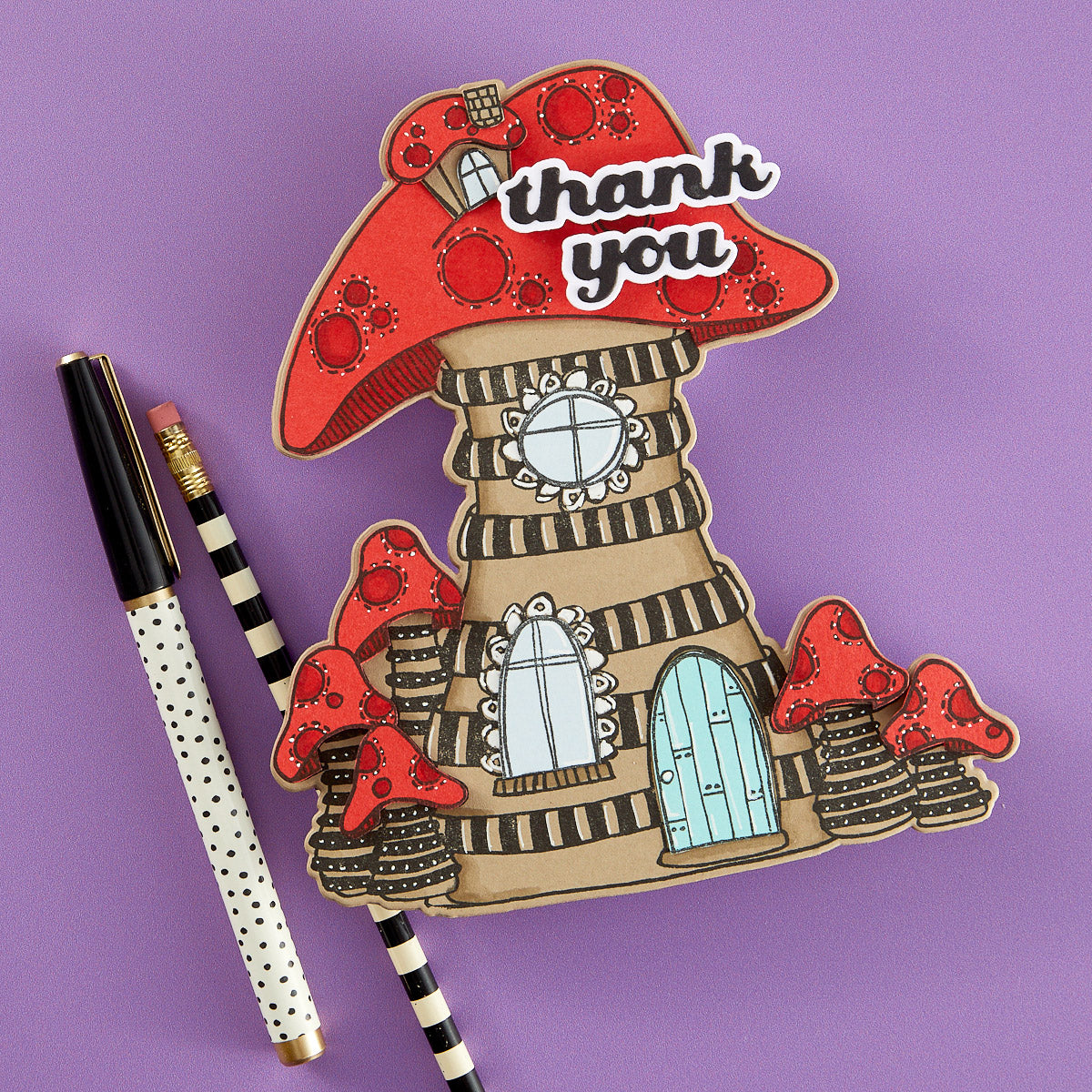 Dyan Reaveley - Toadstool Tales Stamp and Die Bundle - Postage as per actual