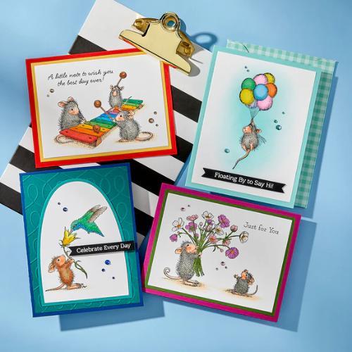 Spellbinders - House-Mouse Rare Bloom Collector Bundle - Postage as per Actual