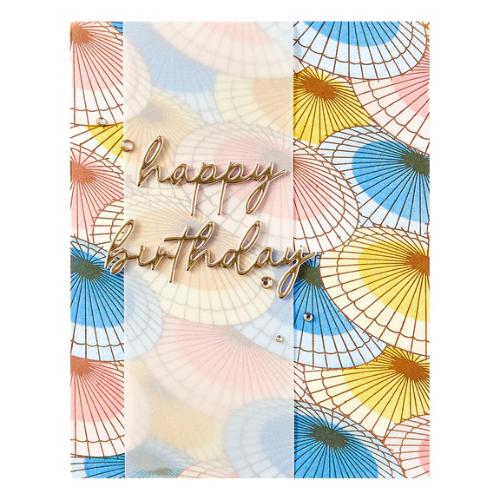 Spellbinders - Spring in Kyoto BetterPress & Stencil Bundle from the Spring in Kyoto Collection by Alex Syberia Designs