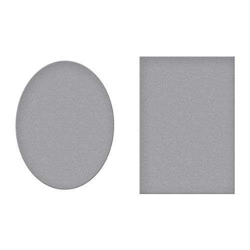 Spellbinders - 2 Pack Frames Wax Seal Stamps & Dies Bundle from the Holiday Magic Collection