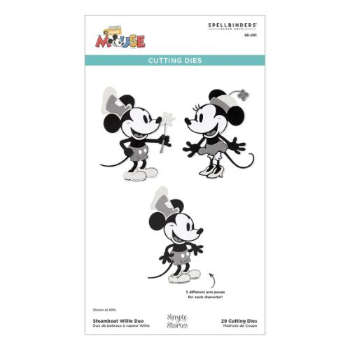 Spellbinders - Say Cheese Classic Mouse Character Die Bundle from the Say Cheese Classic Mouse Collection