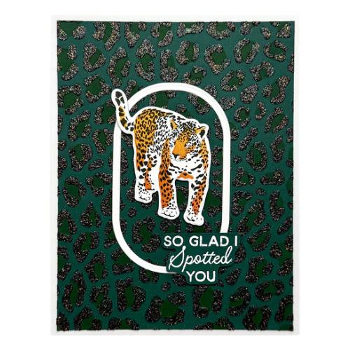 Spellbinders - Wild About You Stamp & Die Bundle by Simon Hurley