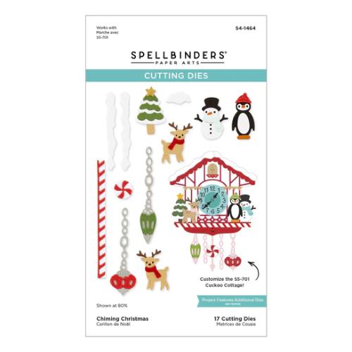 Spellbinders - Cuckoo Cottage Die Bundle from the Cuckoo Cottage Collection - Postage as per Actual