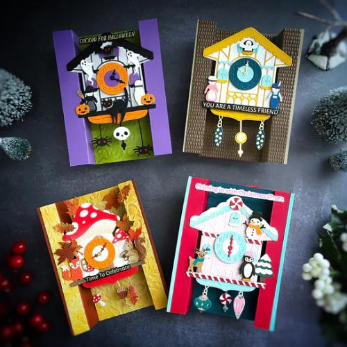 Spellbinders - Cuckoo Cottage Die Bundle from the Cuckoo Cottage Collection - Postage as per Actual