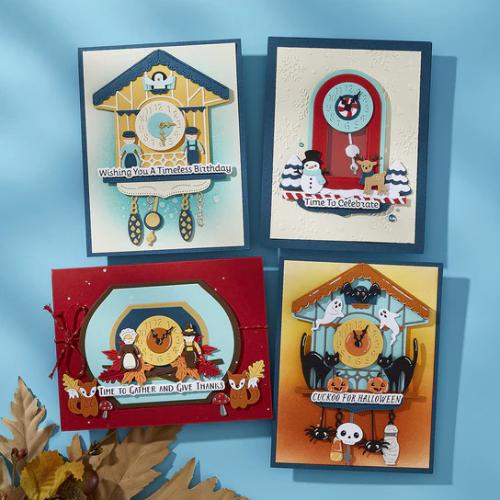 Spellbinders - Cuckoo Cottage Die Bundle from the Cuckoo Cottage Collection - Postage as per Actual