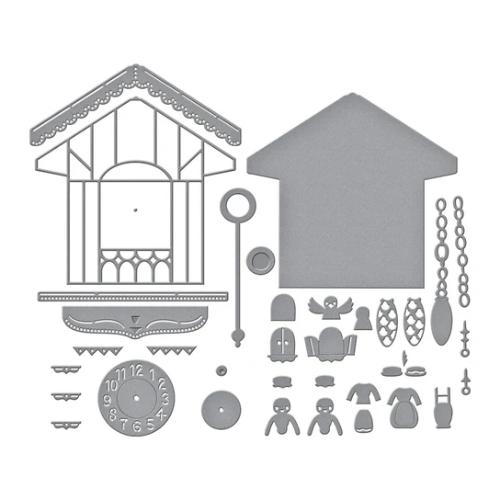 Spellbinders - Cuckoo Cottage Die Bundle from the Cuckoo Cottage Collection - Postage as per Actual