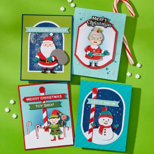 Spellbinders - North Pole Friends Die Bundle from the North Pole Friends Collection by Simon Hurley - Postage as per Actual
