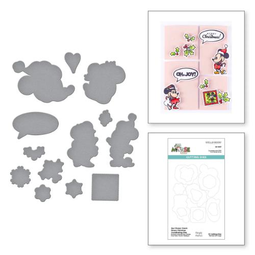 Simple Stories - Say Cheese Classic Mouse Christmas Stamp & Die Bundle