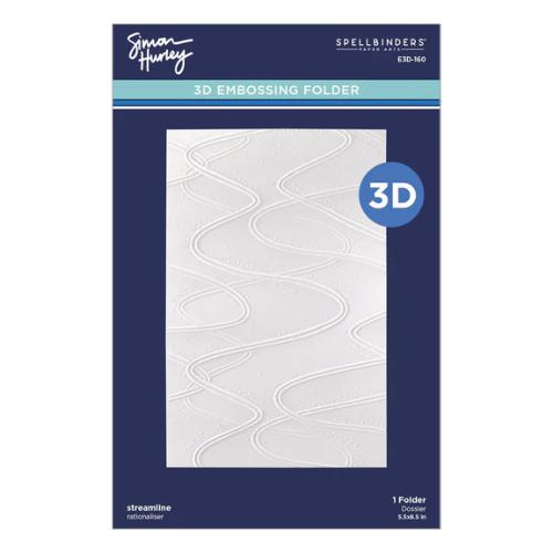 Spellbinders - Ski-son's Greetings Dies and 3D Folder Bundle by Simon Hurley - Postage as per Actual