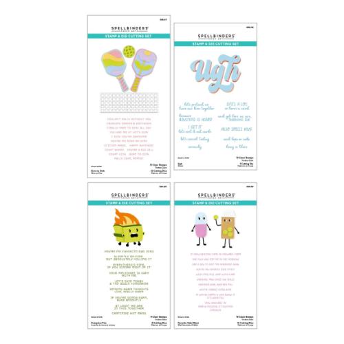 Spellbinders - This is Life Complete Collection Stamp & Die Bundle - Postage as per Actual