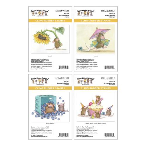 Spellbinders - House-Mouse Sunflower Walk Bundle - Postage as per Actual