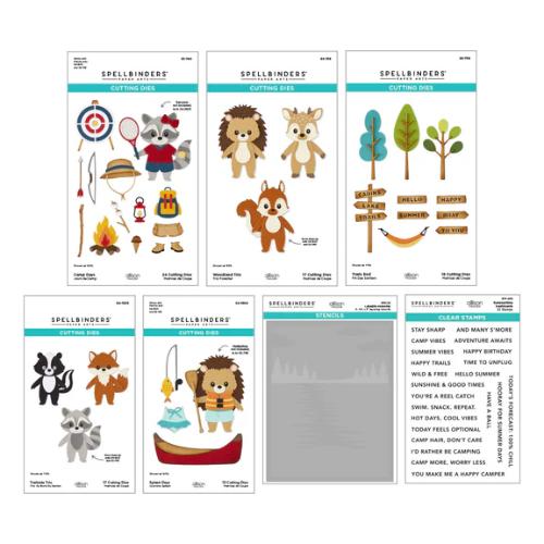 Spellbinders - Summer Camp Bundle - Postage as per Actual