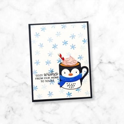Spellbinders - Merry Mugs and Kisses Die, Stamp & Stencil Bundle - Postage as per Actual