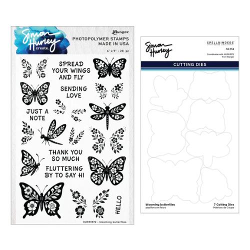 Spellbinders - Blooming Butterflies Bundle - Postage as per Actual