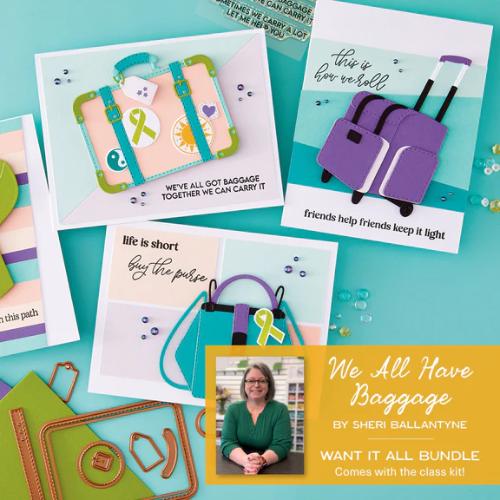 Spellbinders - We All Have Baggage Bundle - Postage as per Actual