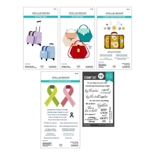 Spellbinders - We All Have Baggage Bundle - Postage as per Actual