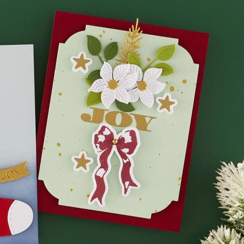 Spellbinders - Simple Vintage Old-Fashioned Christmas Stamp & Die Bundle by Simple Stories - Postage as per Actual