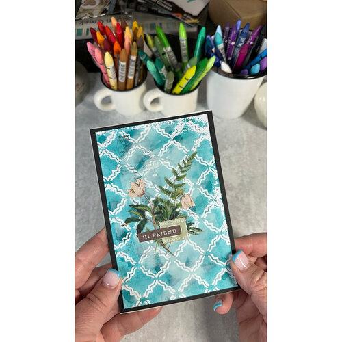 Arden Creative Studio Maker Series Letter Box Remnants 01 4 in x 6 in Stamp Set