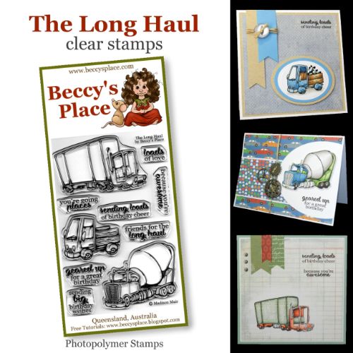 Beccy's Place - The Long Haul Stamp Set