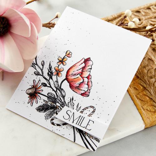 Spellbinders - A Friend Like You Bouquet Press Plate