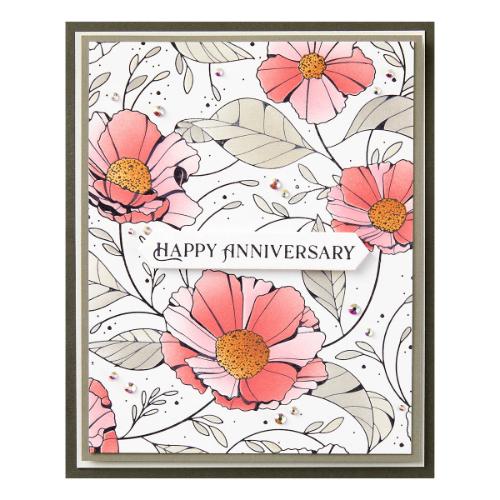Spellbinders - Cosmos Backdrop Press Plate