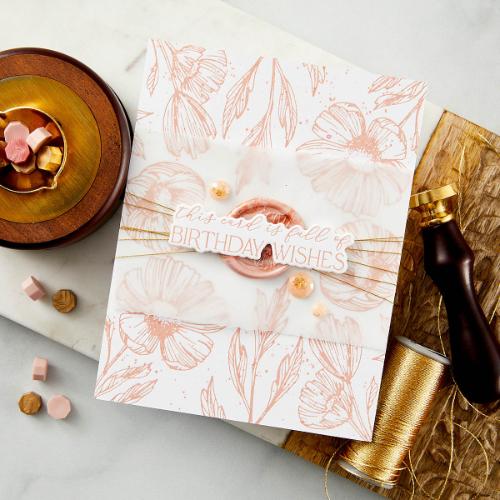 Spellbinders - Flower Stems Press Plate & Die Set