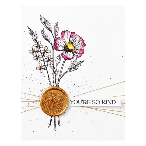 Spellbinders - Sealed Florals Press Plate