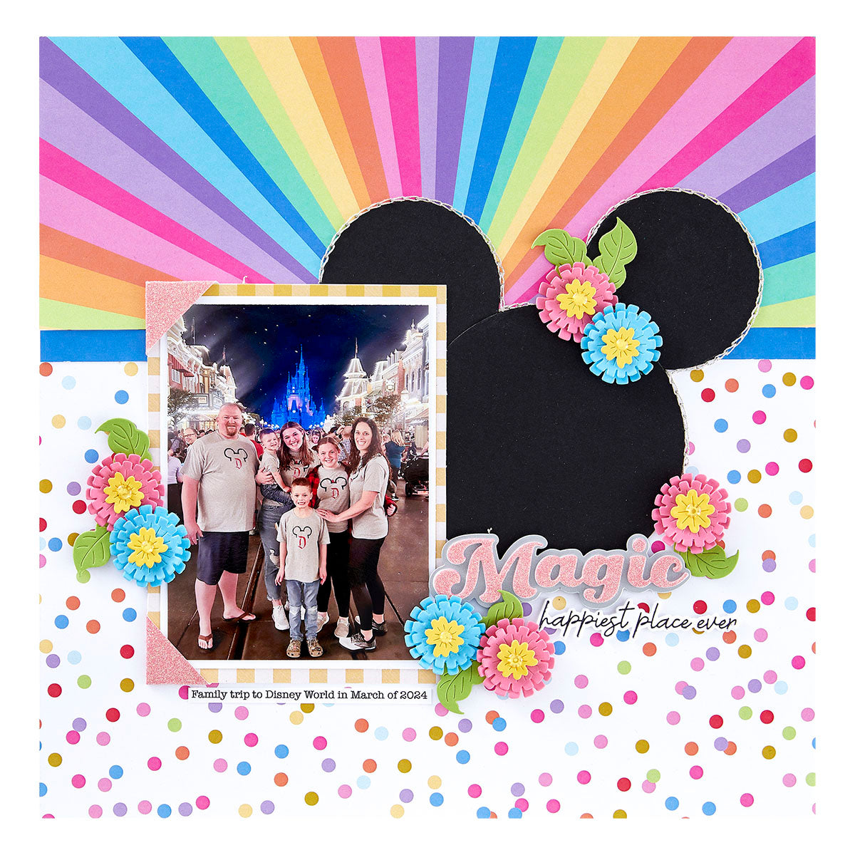 Spellbinders - Magic Sentiments Press Plate & Die Set from the Storytelling by Collection