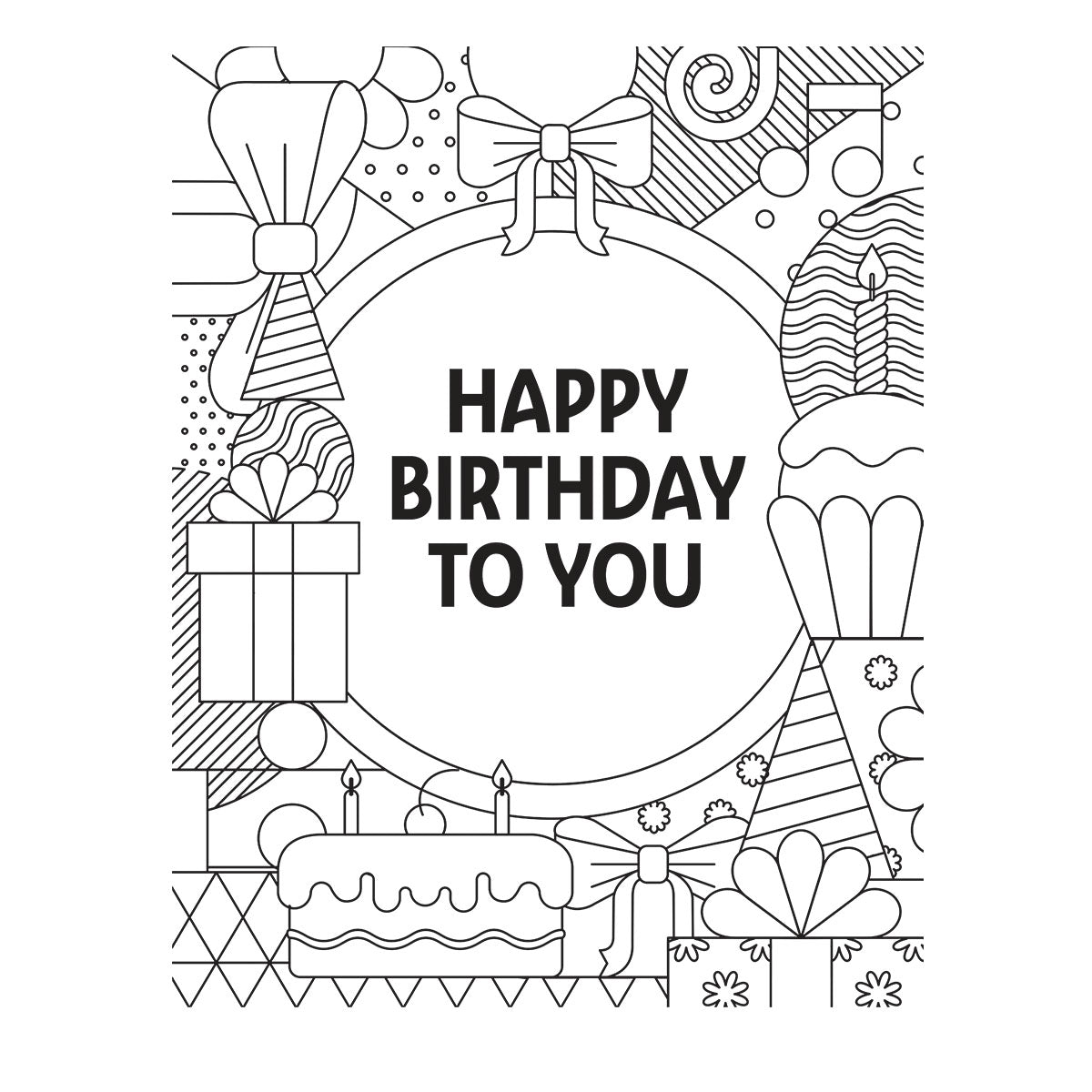Spellbinders - Birthday Bash Press Plates