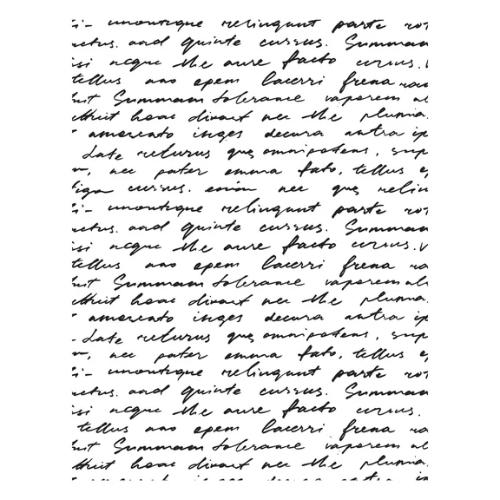 Spellbinders - Script Text BetterPress Plate from the Wildflowers Collection by Lisa Horton