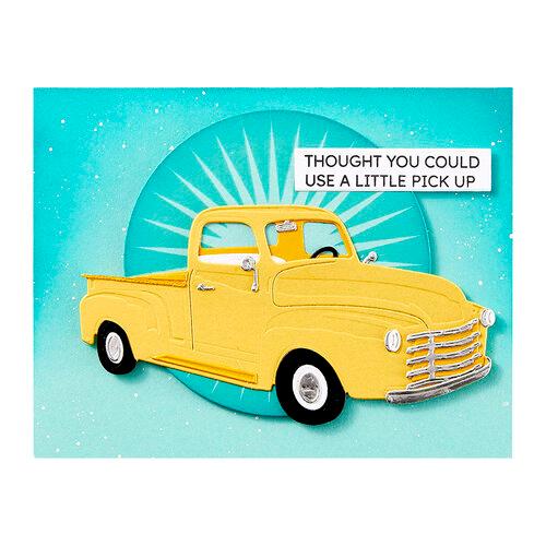 Spellbinders - Radiant Starburst BetterPress Plate from the Classic Road Legends Collection by Mindy Eggen